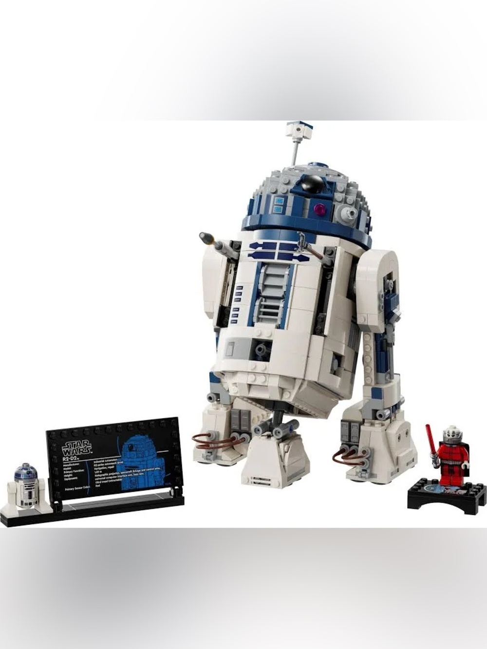 LEGO Star Wars R2-D2 Droid Set 75379 Complete Disassembled Darth Malak w/Manual